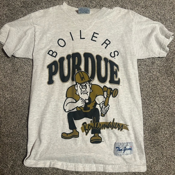 The Game Other - The Game Cream T-Shirt with Black Print